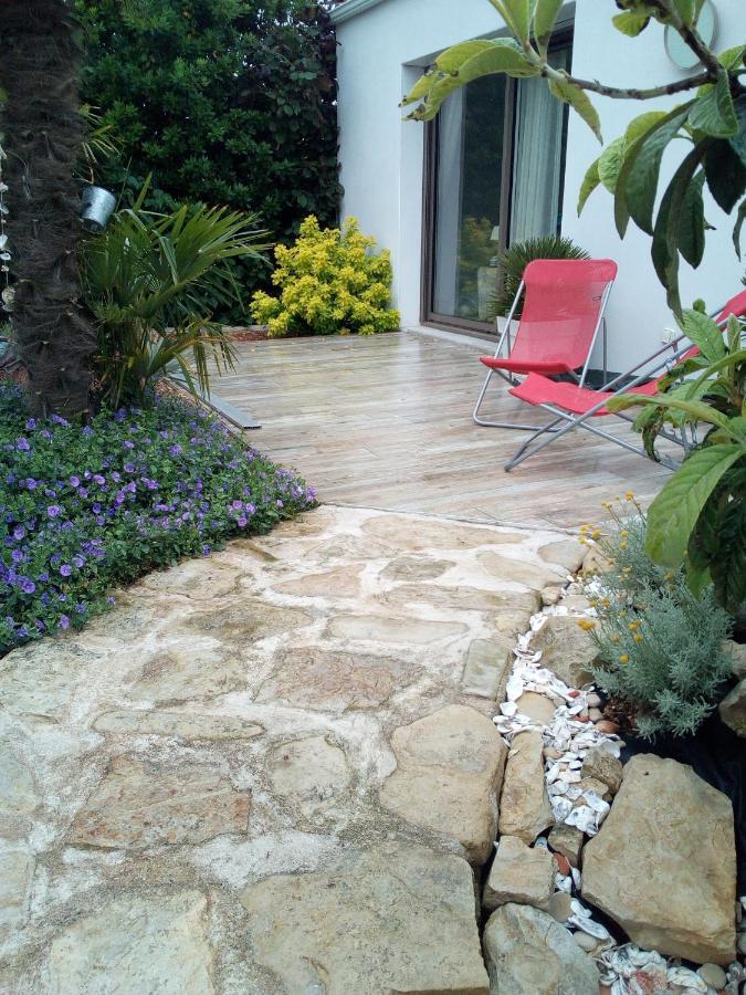 Les Palmiers - Vacation Home Saint-Xandre Экстерьер фото